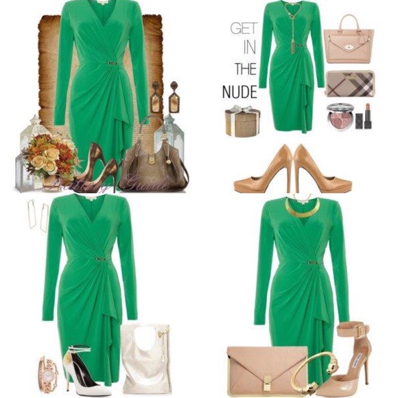 Michael Kors Dresses & Skirts - NWT Michael Kors Spring green dress, Small